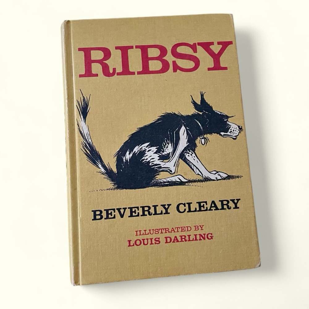 Ribsy by Beverly Cleary Hardcover Book 1964 Vintage
